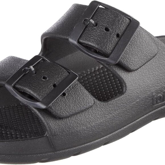 Women's Everywear Lightweight Waterproof Adjustable Double Buckle Slide Sandal - Picture 1 of 6